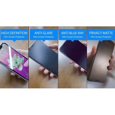 Protector de Pantalla de Hidrogel para Samsung Galaxy A80 Irrompible Máxima Calidad Anti Burbujas